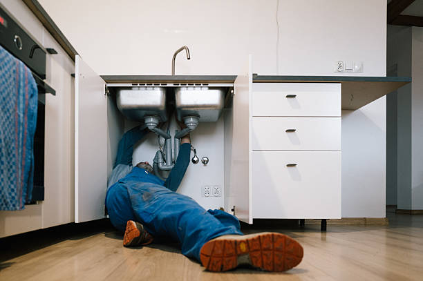 Professional Drain Cleaning technician working in Yazoo City, MS